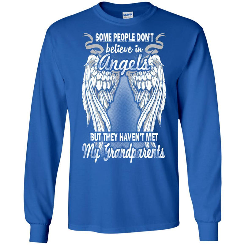 Grandparents Angels T-shirts CustomCat