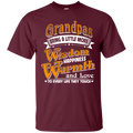 Grandpas Bring A Little More Wisdom Happiness Warmth and Love to Every Life They Touch Family t-shirt CustomCat