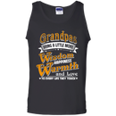 Grandpas Bring A Little More Wisdom Happiness Warmth and Love to Every Life They Touch Family t-shirt CustomCat