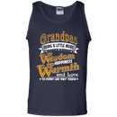 Grandpas Bring A Little More Wisdom Happiness Warmth and Love to Every Life They Touch Family t-shirt CustomCat