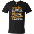 Grandpas Bring A Little More Wisdom Happiness Warmth and Love to Every Life They Touch Family t-shirt CustomCat