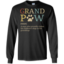 Grandpaw- A Man Who Proudly Claims His Children's Dogs As His Grandogs Funny Dog T-shirt CustomCat