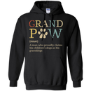 Grandpaw- A Man Who Proudly Claims His Children's Dogs As His Grandogs Funny Dog T-shirt CustomCat