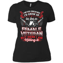 Grow Up To Be A Female Veteran T-shirts & Hoodie for Veteran's Day CustomCat