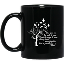 Guardian Angel Coffee Mug Alway Loved Never Forgotten Rest In Paradise Angel Dad 11oz - 15oz Black Mug