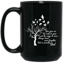 Guardian Angel Coffee Mug Alway Loved Never Forgotten Rest In Paradise Angel Dad 11oz - 15oz Black Mug