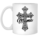 Guardian Angel Coffee Mug Blessed Mama 11oz - 15oz White Mug