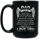 Guardian Angel Coffee Mug Dad I Miss You I Will Forever Love You 11oz - 15oz Black Mug