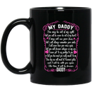 Guardian Angel Coffee Mug For My Daddy In Heaven Love And Miss You Everyday 11oz - 15oz Black Mug