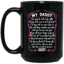 Guardian Angel Coffee Mug For My Daddy In Heaven Love And Miss You Everyday 11oz - 15oz Black Mug