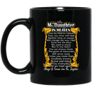 Guardian Angel Coffee Mug For My Daughter In Heaven Always Forever Love You Best Friend 11oz - 15oz Black Mug