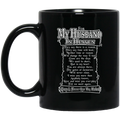Guardian Angel Coffee Mug For My Husband In Heaven Always And Forever Love You 11oz - 15oz Black Mug