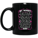 Guardian Angel Coffee Mug For My Mommy In Heaven Love And Miss You Everyday 11oz - 15oz Black Mug