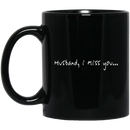 Guardian Angel Coffee Mug Husband, I Miss You 11oz - 15oz Black Mug