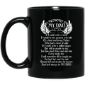 Guardian Angel Coffee Mug In Memory Of My Dad He'll Always Be My Dad 11oz - 15oz Black Mug