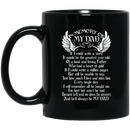 Guardian Angel Coffee Mug In Memory Of My Dad He'll Always Be My Dad 11oz - 15oz Black Mug