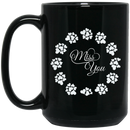 Guardian Angel Coffee Mug Miss You 11oz - 15oz Black Mug