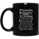 Guardian Angel Coffee Mug Missing You Dad At Christmas In Memory Of You 11oz - 15oz Black Mug