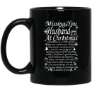 Guardian Angel Coffee Mug Missing You Husband At Christmas In Memory Of You 11oz - 15oz Black Mug