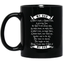 Guardian Angel Coffee Mug My Dad A Father's Touch A Daddy's Kiss A Grieving Son 11oz - 15oz Black Mug