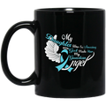 Guardian Angel Coffee Mug My Daughter Was So Amazing God Made Him My Guardian Angel 11oz - 15oz Black Mug