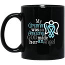 Guardian Angel Coffee Mug My Grammy Was So Amazing God Made Him An Angel 11oz - 15oz Black Mug