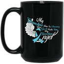 Guardian Angel Coffee Mug My Grandpa Was So Amazing God Made Him My Guardian Angel 11oz - 15oz Black Mug