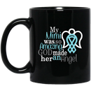 Guardian Angel Coffee Mug My Mimi Was So Amazing God Made Him An Angel 11oz - 15oz Black Mug