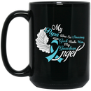 Guardian Angel Coffee Mug My Papa Was So Amazing God Made Him My Guardian Angel 11oz - 15oz Black Mug