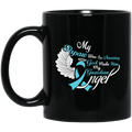 Guardian Angel Coffee Mug My Papaw Was So Amazing God Made Him My Guardian Angel 11oz - 15oz Black Mug