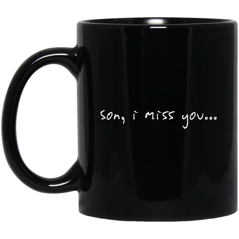 Guardian Angel Coffee Mug Son, I Miss You 11oz - 15oz Black Mug