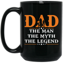 Guardian Angel Coffee Mug The Man The Myth The Legend Dad 11oz - 15oz Black Mug