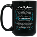 Guardian Angel Coffee Mug When I Lost You Yet My Heart Is Broken 11oz - 15oz Black Mug