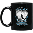 Guardian Angel Mug It's Been A Long Day Without You Finace And I'll Tell You See You Again 11oz - 15oz Black Mug