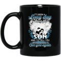 Guardian Angel Mug It's Been A Long Day Without You Son And I'll Tell You See You Again 11oz - 15oz Black Mug