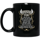 Guardian Angel Mug Missing You I Hide My Tears When I Say Your Name Always Forever Love You 11oz - 15oz Black Mug