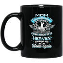 Guardian Angel Mug Mom Tears Could Build A Stairway And Memories A Lane Bring You Home Again 11oz - 15oz Black Mug