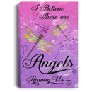Guardian Angels Dragonfly Canvas - I Believe There Are Angel Among Us Canvas Wall Art Decor Dragonfly - CANPO75 - CustomCat