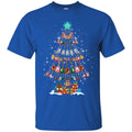 Guitar T-Shirt Christmas Tree Guitar Hot Trend Lovers Tee Shirt CustomCat