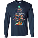 Guitar T-Shirt Christmas Tree Guitar Hot Trend Lovers Tee Shirt CustomCat