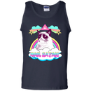 Hail satan funny cat T-shirts CustomCat