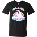 Hail satan funny cat T-shirts CustomCat