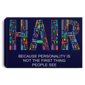 Hairstylist Canvas - Hair Because Personality Is Not The First Thing People See Canvas Wall Art Decor