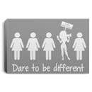 Hairstylist Canvas - Hairstylist Dares To Be Different I Do What I Want Canvas Wall Art Decor