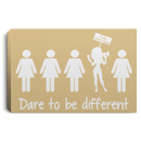 Hairstylist Canvas - Hairstylist Dares To Be Different I Do What I Want Canvas Wall Art Decor