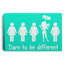 Hairstylist Canvas - Hairstylist Dares To Be Different I Do What I Want Canvas Wall Art Decor