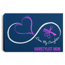 Hairstylist Canvas - I Love Hairstylist Canvas Wall Art Decor