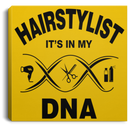 Hairstylist Canvas - In My DNA Is Hairdressing Tools And Hairstylist Canvas Wall Art Decor