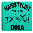 Hairstylist Canvas - In My DNA Is Hairdressing Tools And Hairstylist Canvas Wall Art Decor