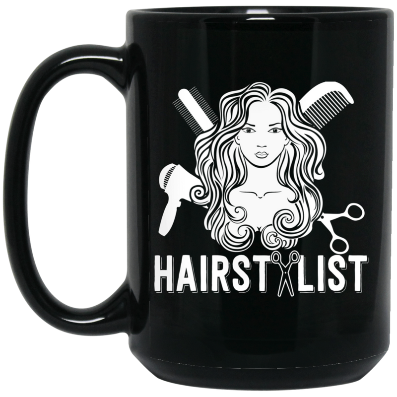 Hairstylist Coffee Mug 11oz - 15oz Black Mug